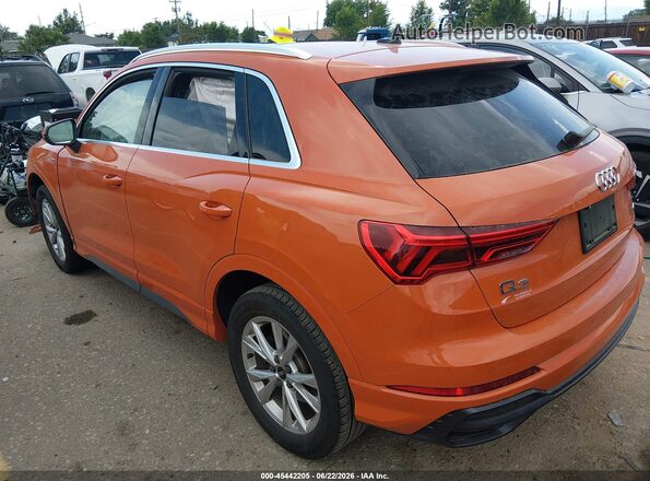 WA1DECF36N1149871 2022 AUDI Q3 Orange Tył lewy