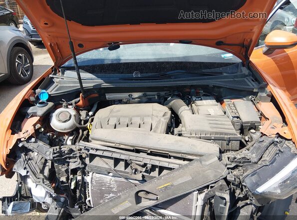 WA1DECF36N1149871 2022 AUDI Q3 Orange Widok z tyłu