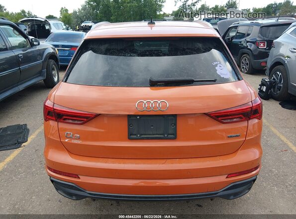 WA1DECF36N1149871 2022 AUDI Q3 Orange 