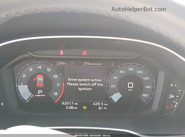 WA1DECF36P1048509 2023 AUDI Q3 White Հետևի նստատեղերի տեսք