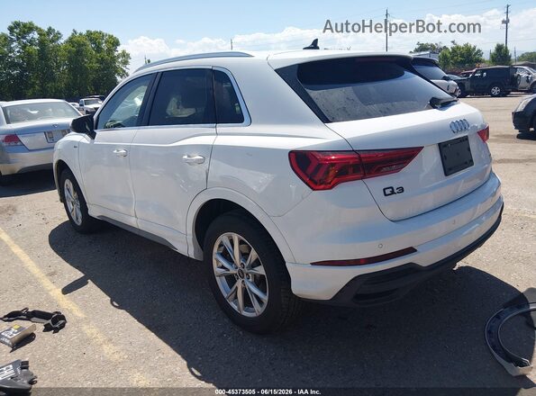WA1DECF36P1048509 2023 AUDI Q3 White Հետևի ձախ