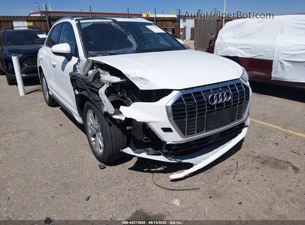 WA1DECF36P1048509 2023 AUDI Q3 White Դիմացի տեսք