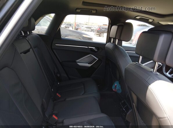 WA1DECF37P1113903 2023 AUDI Q3 Black VIN կոդի պիտակի տեսք