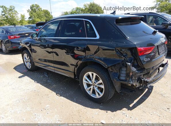 WA1DECF37P1113903 2023 AUDI Q3 Black Հետևի ձախ