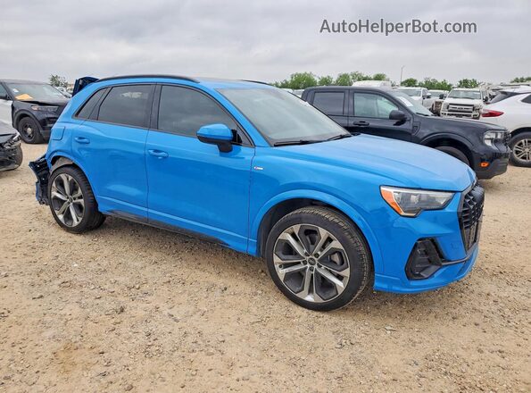 WA1DECF38M1147215 2021 AUDI Q3 Blue წინა მარჯვენა
