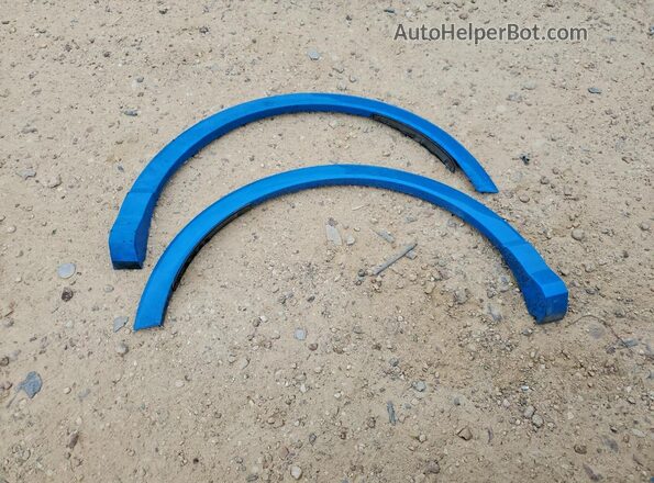 WA1DECF38M1147215 2021 AUDI Q3 Blue VIN კოდის სტიკერის ხედი