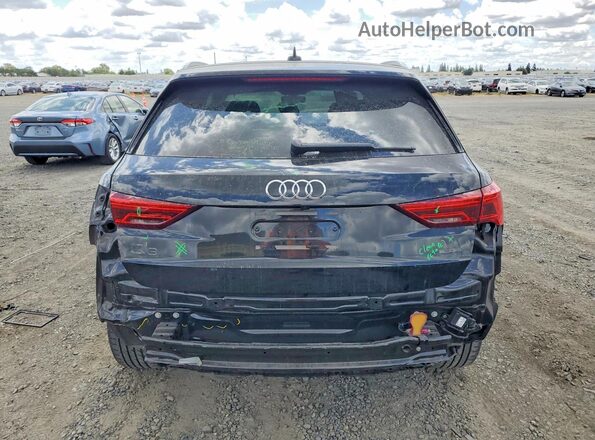 WA1DECF38N1148818 2022 AUDI Q3 Black Հետևի տեսք