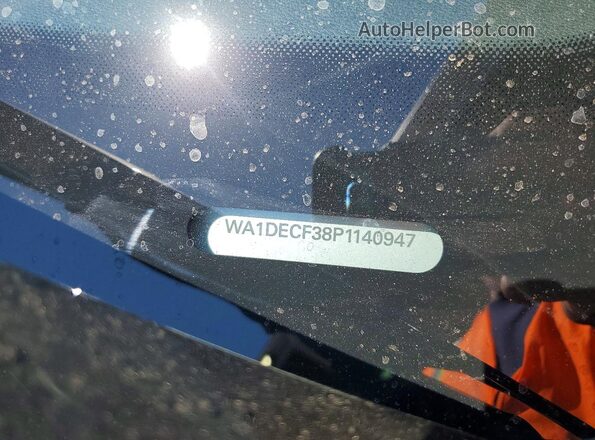 WA1DECF38P1140947 2023 AUDI Q3 Black 