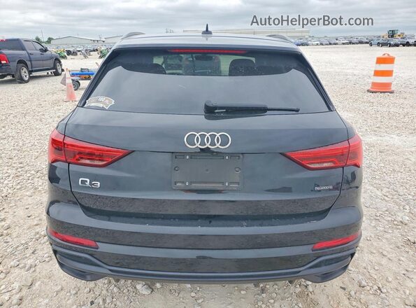 WA1DECF39N1031345 2022 AUDI Q3 Black Rear view