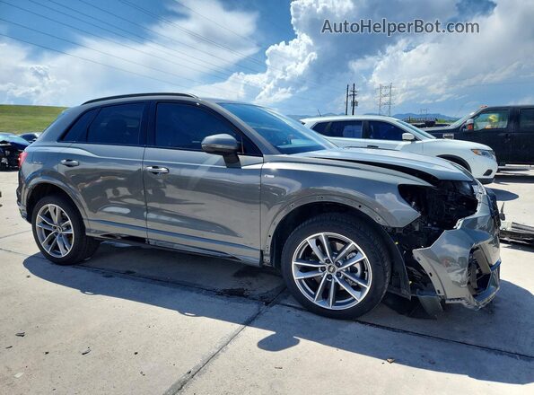 WA1DECF39N1144695 2022 AUDI Q3 Gray Առջևի աջ