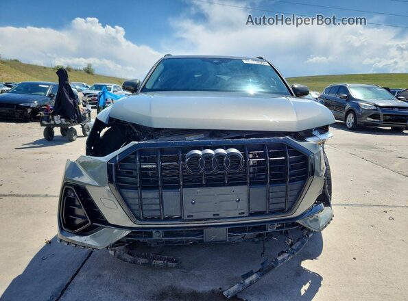 WA1DECF39N1144695 2022 AUDI Q3 Gray Դիմացի տեսք
