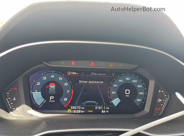 WA1DECF39P1112879 2023 AUDI Q3 Белый 