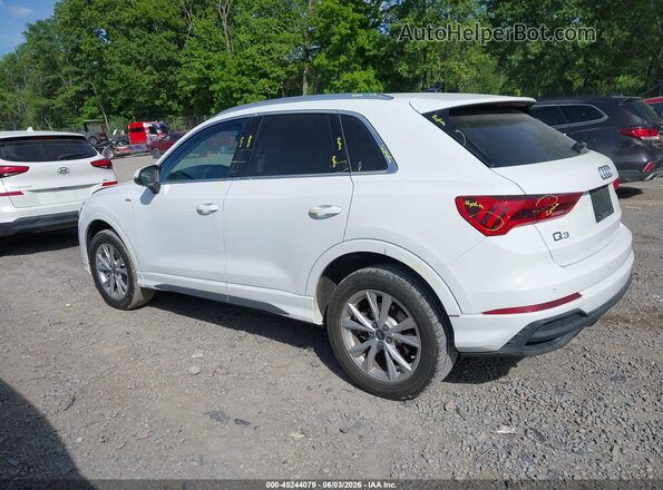 WA1DECF39R1069258 2024 AUDI Q3 White Задня ліва чверть