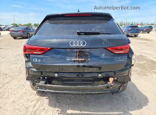 WA1DECF39R1107667 2024 AUDI Q3 Black Հետևի տեսք