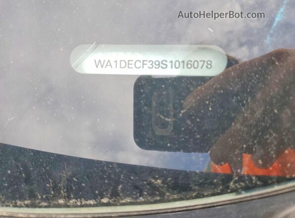 WA1DECF39S1016078 2025 AUDI Q3 Black 