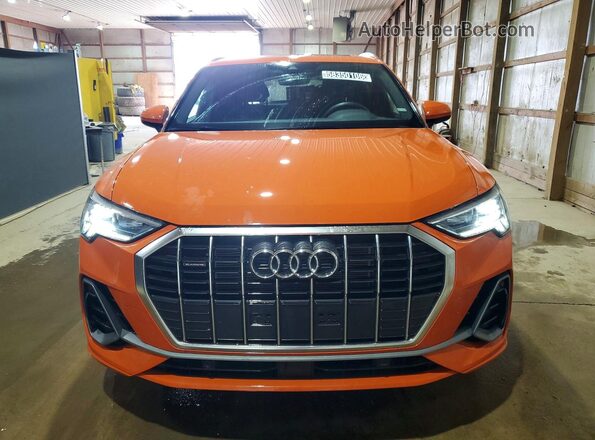 WA1DECF39S1061246 2025 AUDI Q3 Orange Front view