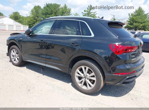 WA1DECF3XM1035967 2021 AUDI Q3 Черный Задняя левая четверть