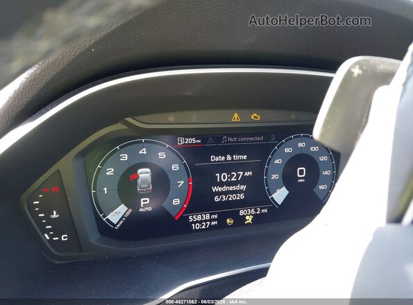 WA1DECF3XM1135874 2021 AUDI Q3 Blue Հետևի նստատեղերի տեսք