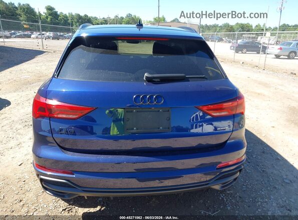 WA1DECF3XM1135874 2021 AUDI Q3 Blue 