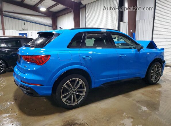 WA1DEDF38P1033046 2023 AUDI Q3 Blue Հետևի աջ