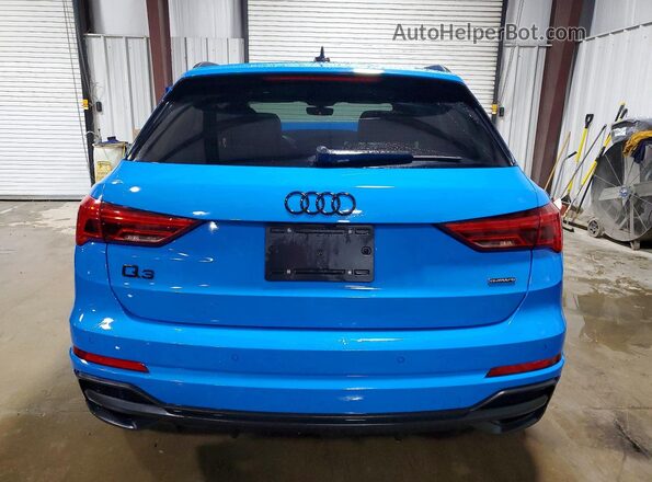 WA1DEDF38P1033046 2023 AUDI Q3 Blue Հետևի տեսք