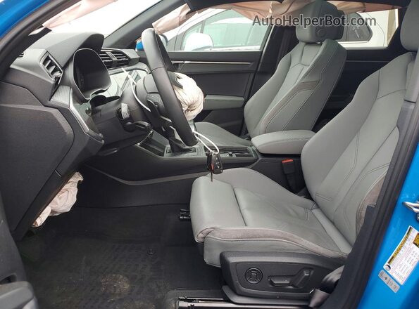 WA1DEDF38P1033046 2023 AUDI Q3 Blue Սալոնի դիմացի տեսք