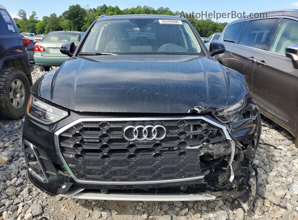 WA1E2AFY8M2019371 2021 AUDI Q5 Black Դիմացի տեսք