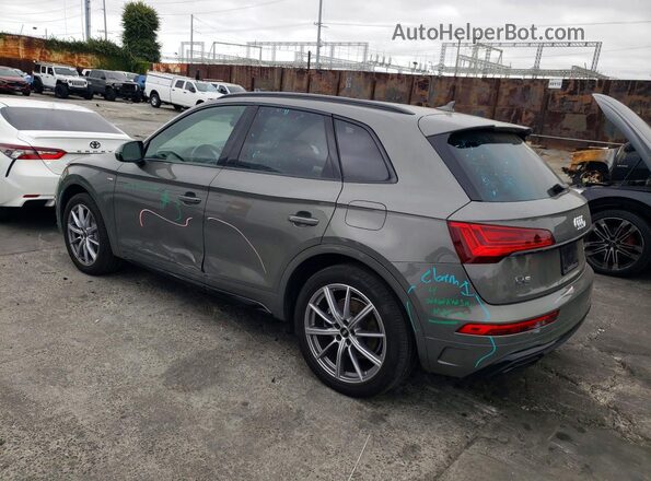 WA1E2AFY9P2022042 2023 AUDI Q5 Charcoal Հետևի ձախ