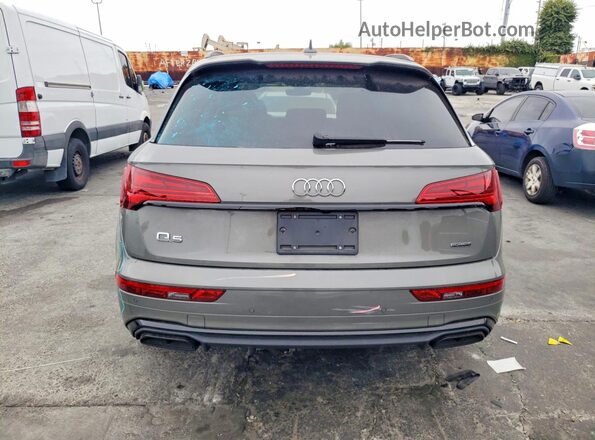 WA1E2AFY9P2022042 2023 AUDI Q5 Charcoal Հետևի տեսք