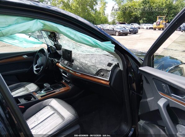 WA1EAAFY0P2123683 2023 AUDI Q5 Черный Вид салона спереди