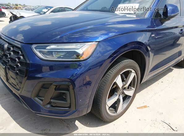 WA1EAAFY1P2117262 2023 AUDI Q5 Blue Front view
