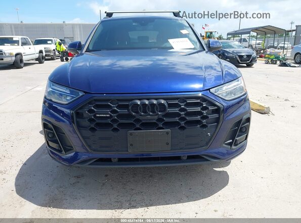 WA1EAAFY1P2117262 2023 AUDI Q5 Blue Rear interior view