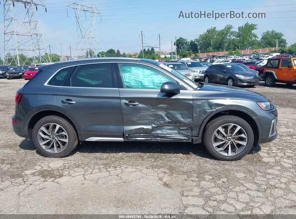 WA1EAAFY2R2076319 2024 AUDI Q5 Gray Vista interior de 360 grados