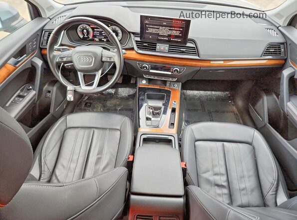WA1EAAFY3N2103098 2022 AUDI Q5 Silver Widok deski rozdzielczej