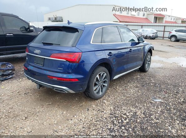 WA1EAAFY3N2115395 2022 AUDI Q5 Blue Rear right