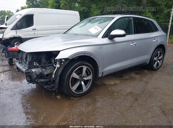 WA1EAAFY3N2124985 2022 AUDI Q5 Silver Vista tres cuartos delantera izquierda