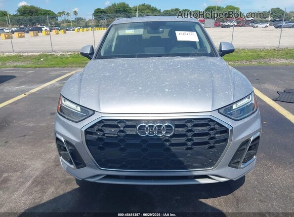 WA1EAAFY7P2134325 2023 AUDI Q5 Gray Instrument cluster view