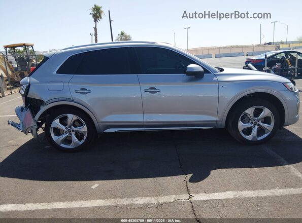 WA1EAAFY9P2034436 2023 AUDI Q5 Silver უკანა სალონის ხედი