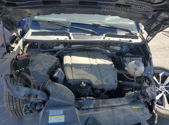 WA1EAAFYXN2122375 2022 AUDI Q5 Blue Շարժիչի բաժամունքի տեսք