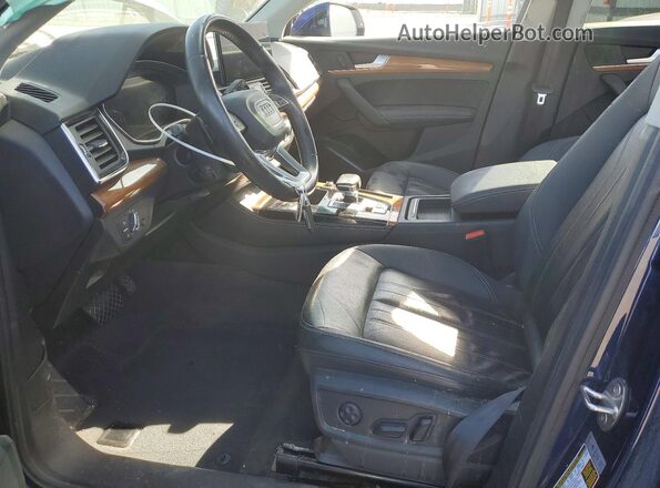 WA1EAAFYXN2122375 2022 AUDI Q5 Blue Սալոնի դիմացի տեսք