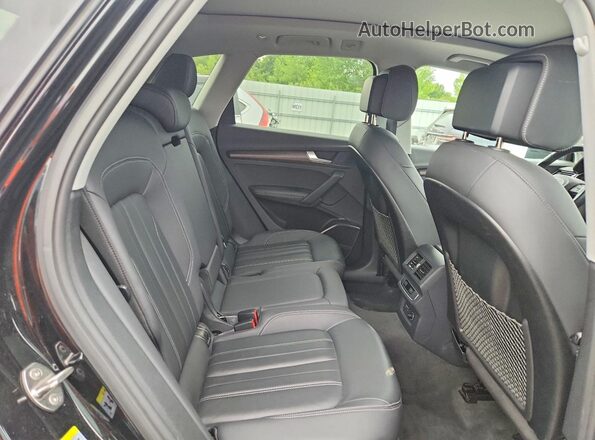 WA1EAAFYXP2031383 2023 AUDI Q5 Black უკანა სალონის ხედი