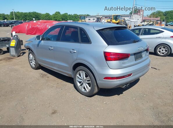 WA1ECCFS0JR022076 2018 AUDI Q3 Silver Հետևի ձախ