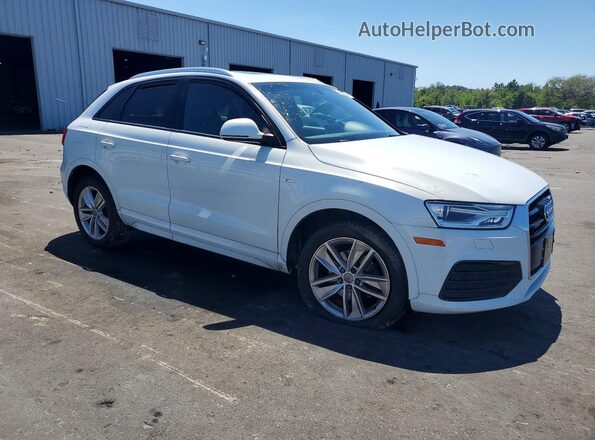 WA1ECCFS1JR002807 2018 AUDI Q3 White წინა მარჯვენა