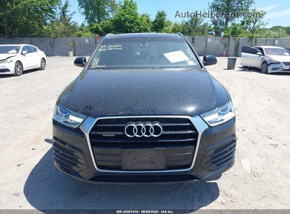 WA1ECCFS3JR002498 2018 AUDI Q3 Черный Вид задней части салона