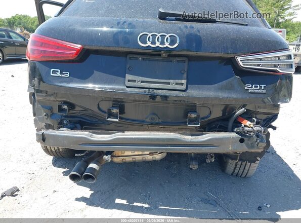 WA1ECCFS3JR002498 2018 AUDI Q3 Черный Вид спереди