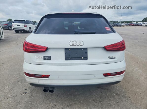 WA1ECCFS5HR007695 2017 AUDI Q3 White Հետևի տեսք