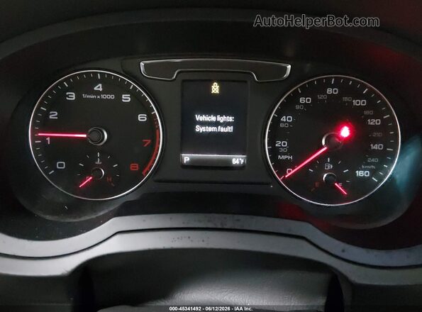 WA1ECCFS8HR003463 2017 AUDI Q3 White უკანა სავარძლების ხედი