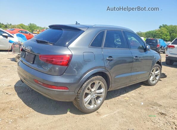 WA1ECCFS8JR020026 2018 AUDI Q3 Серый Задняя правая четверть
