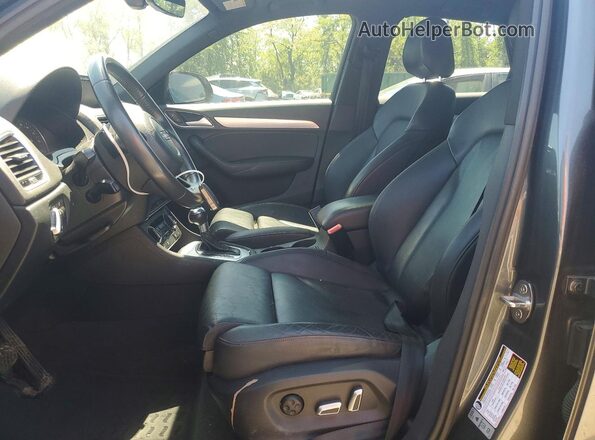 WA1ECCFS8JR020026 2018 AUDI Q3 Серый Вид салона спереди