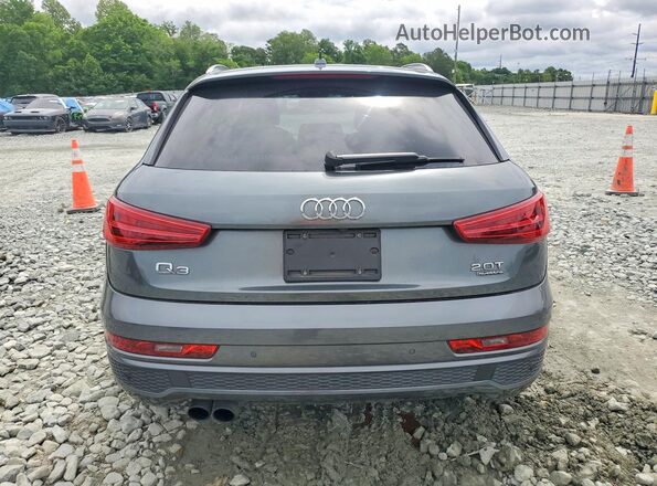 WA1ECCFS9JR025249 2018 AUDI Q3 Gray Հետևի տեսք